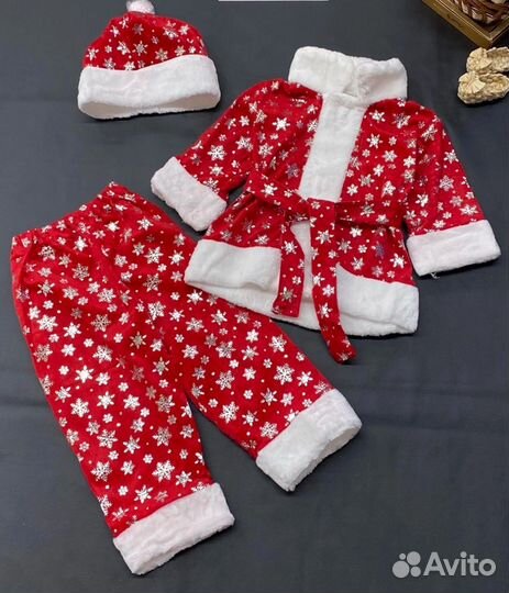 Костюм деда мороза карнавальный