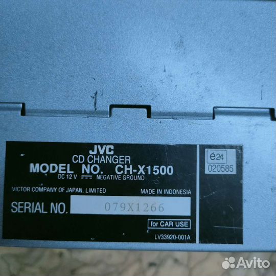 Cd чейнджер JVC CH X-1500