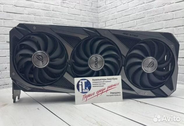 Asus RTX 3070 ROG Strix (+гарантия 6 месяцев)