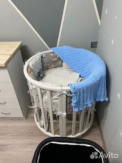 Детская кроватка трансформер