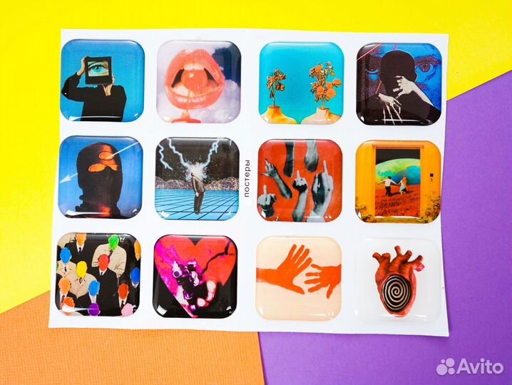 3D Стикеры оптом с любыми дизайнами