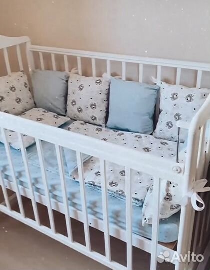 Бортики в кроватку