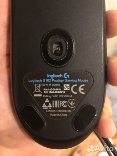 Игровая мышь logitech g102