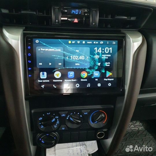 Магнитола Toyota Fortuner 2 Android