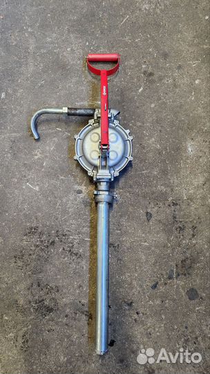 Groz Двухдиафрагменный ручной бочковый насос