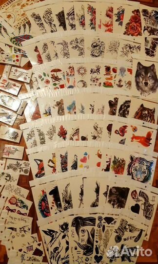Временная татуировка (переводная)