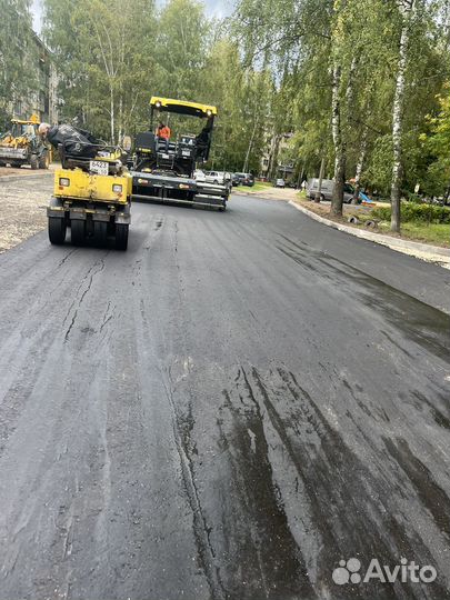 Асфальтирование укладка асфальта благоустройст