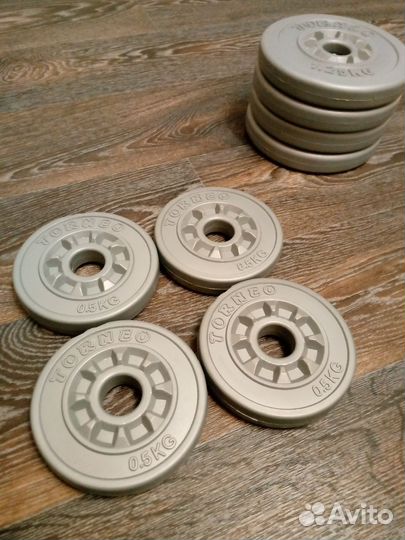 Спортивные блины 0,5 кг х 4 шт