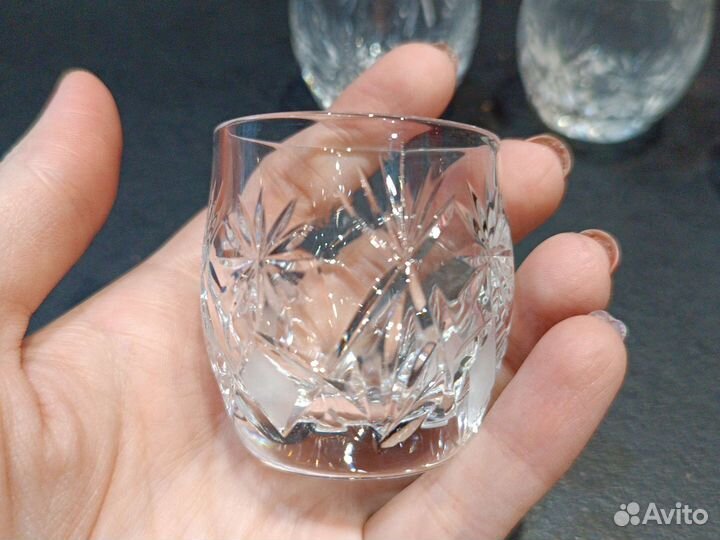 Рюмки хрусталь СССР на ножке