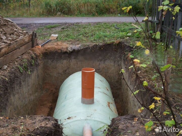 Септик Малахит под ключ