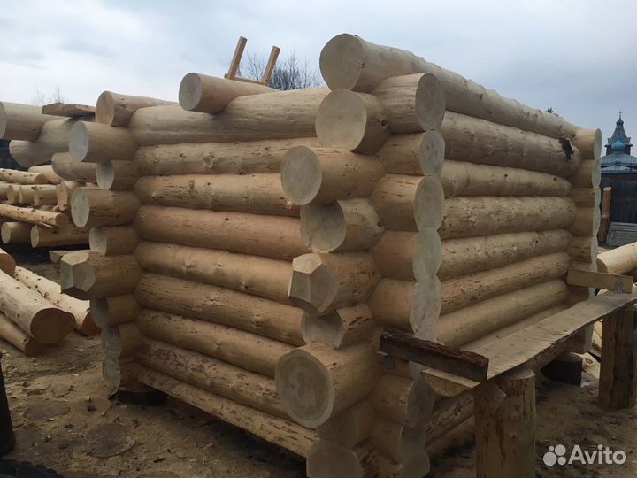 Сруб из бревна