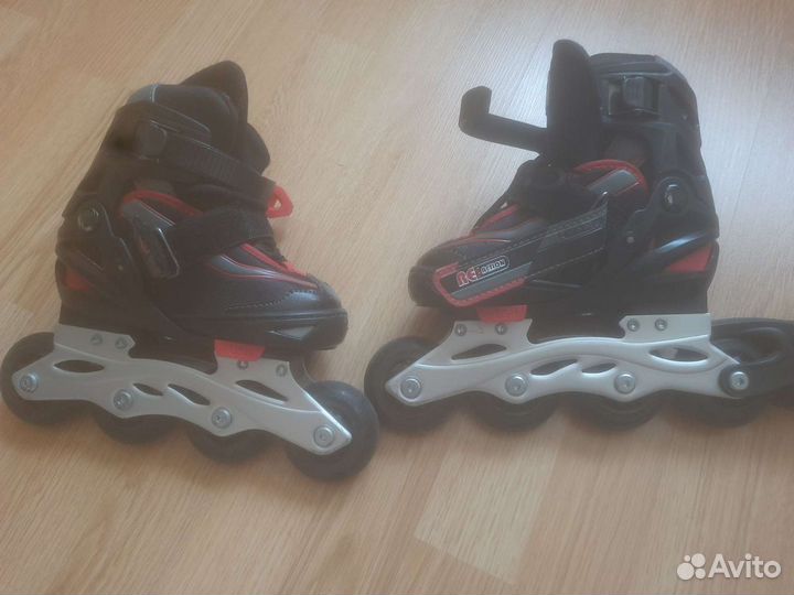 Роликовые коньки детские раздвижные р 26-31