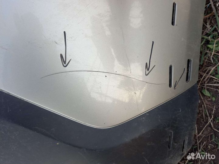 Передний бампер рено сандеро 2012