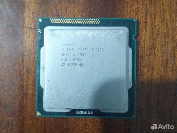 Процессор intel core i3-2100
