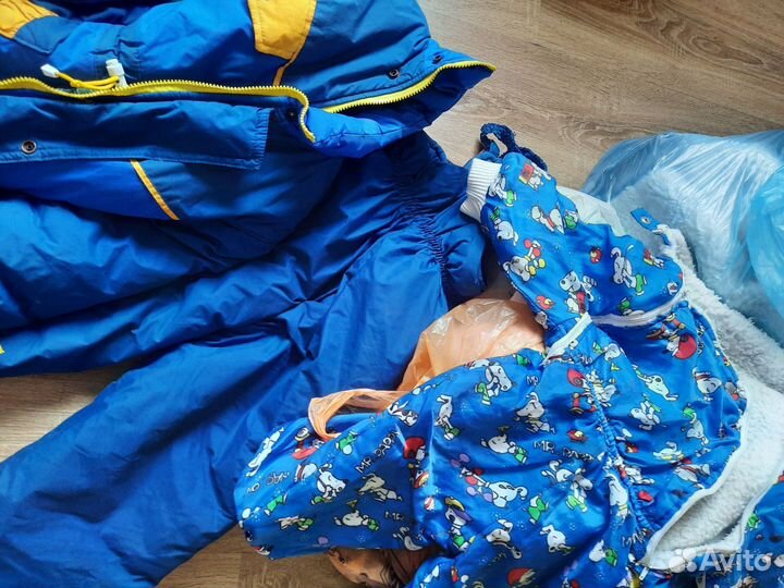 Вещи детские пакетами много цена за все 2-4 года