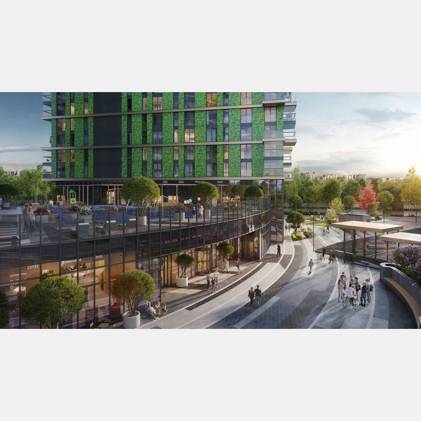 Апартаменты-студия, 26,1 м², 5/20 эт.