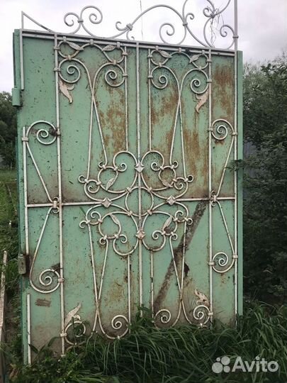 Ворота кованые