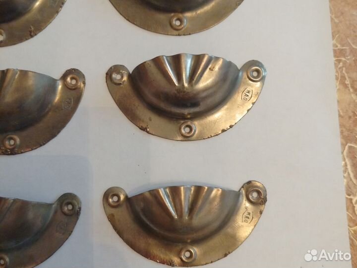 Мебельные ручки ракушки винтаж