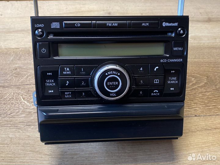Nissan x-trail т31 магнитола 28185JG41B