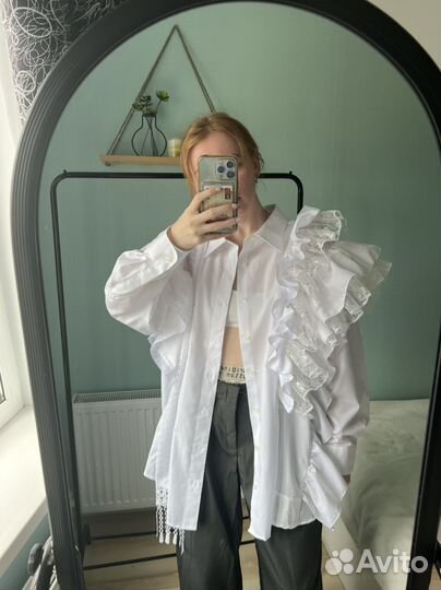 Рубашка пэчворк