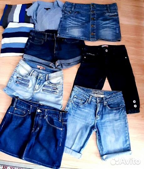 Джинсовые вещи пакетом