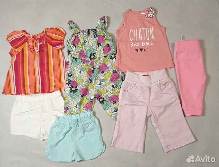 Вещи пакетом на девочку, размер 62