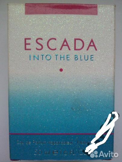 Escada Into the Blue 50мл. Новые. Оригинал 100