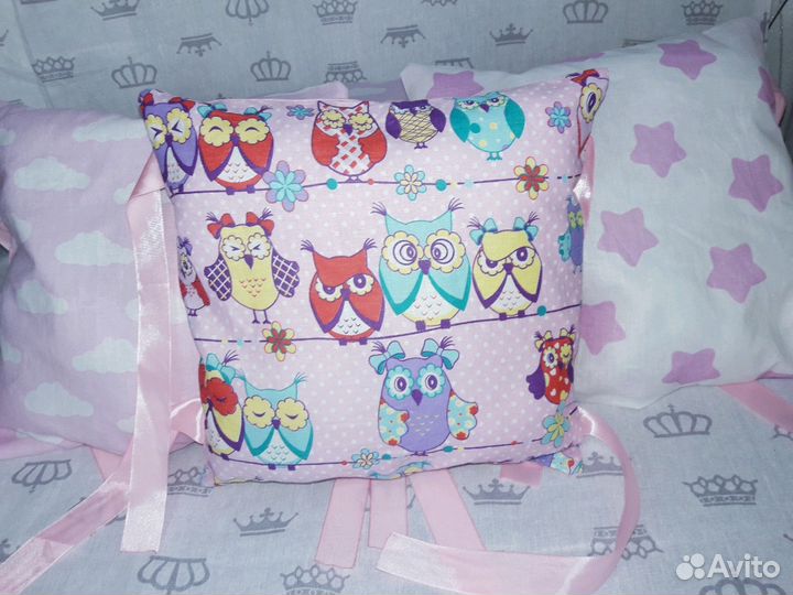 Бортики в детскую кроватку