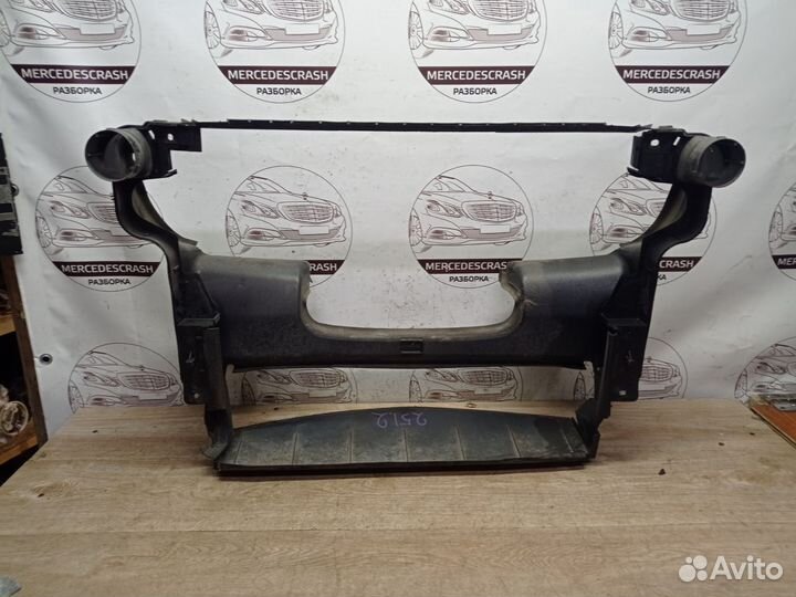 Диффузор радиатора мерседес ом642 w251