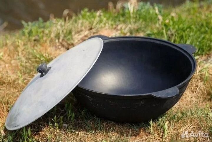 Казан чугунный узбекский