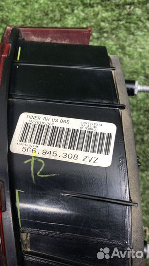 Фонарь задний правый в крышку VAG Volkswagen Jetta