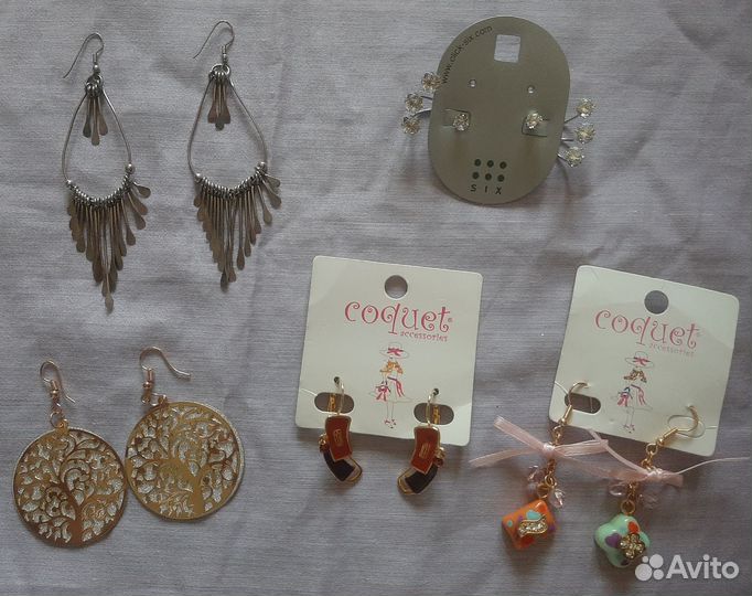 Серьги и серьги каффы, Турция