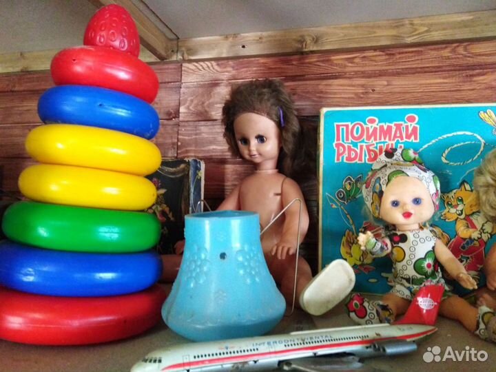 Детские игрушки времен СССР