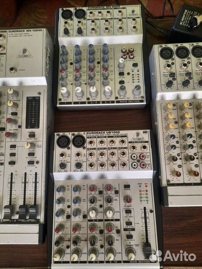 Микшерные пульты behringer