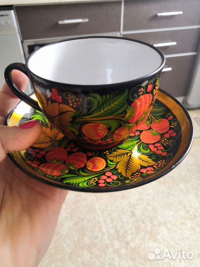 Чашка с блюдцем 