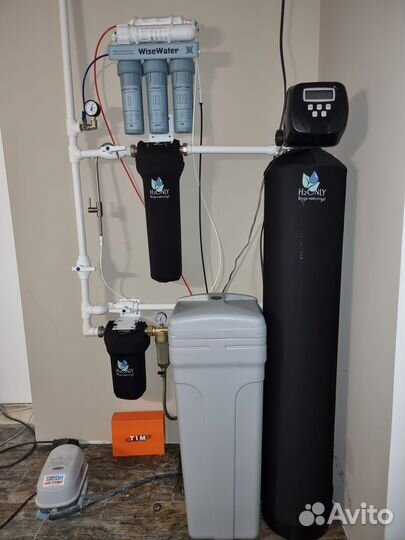 Умягчение воды в доме/Фильтрация воды в доме