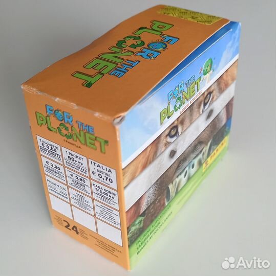 Panini Animals 2021. For the Planet - Блок наклеек