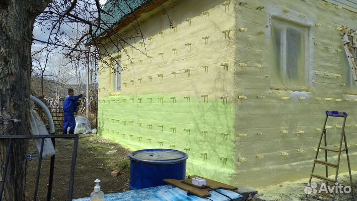 Утепление в Белорецке пенополиуретаном