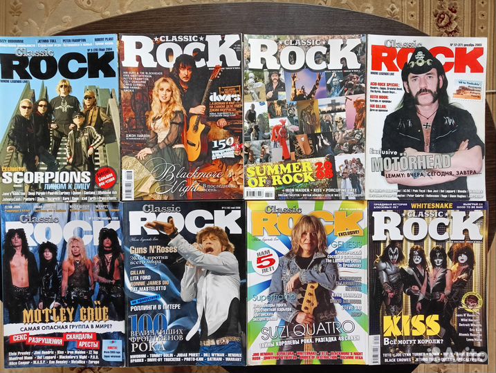 Музыкальные журналы Classic Rock