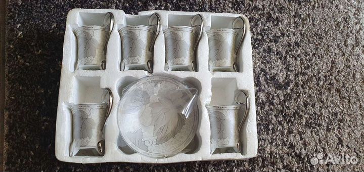 Кофейный сервиз. Япония. Yamasen 24ct gold