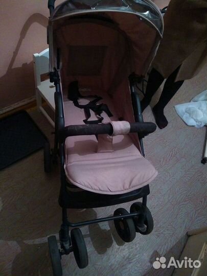 Коляска Бэби тон комфорт цвет капучино (бежевый)