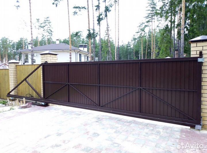 Откатные ворота 5 метров