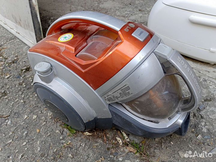 Разбор пылесоса LG Compressor