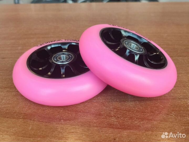 Колеса 100мм для трюкового самоката (комплект 2шт)