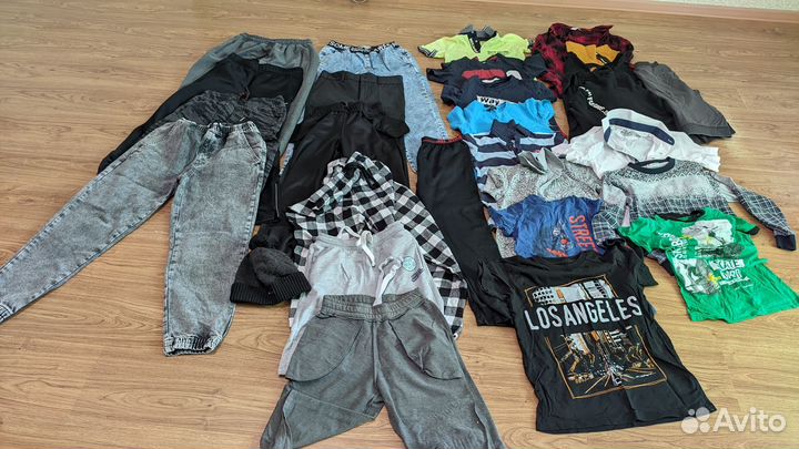 Пакет вещей на подростка 12-13л, рост 146+обувь