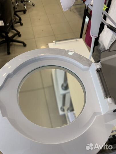 Лампа лупа настольная