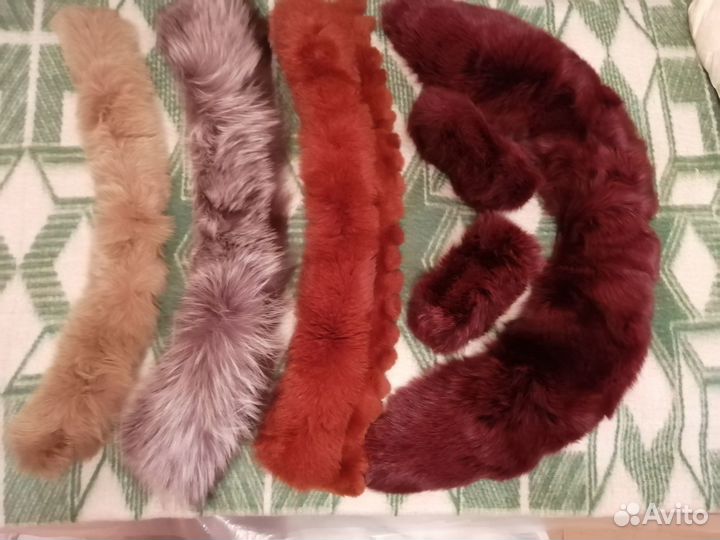 Съемный меховой воротник