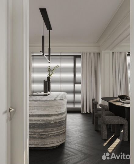 Кухня с готовым дизайном