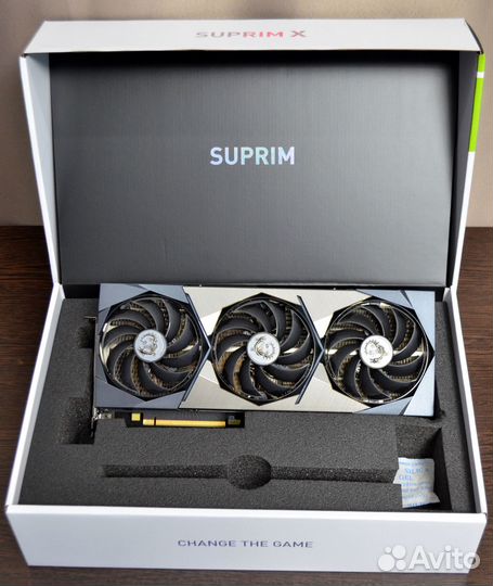 Видеокарта MSI GeForce RTX 3070 Ti suprim X