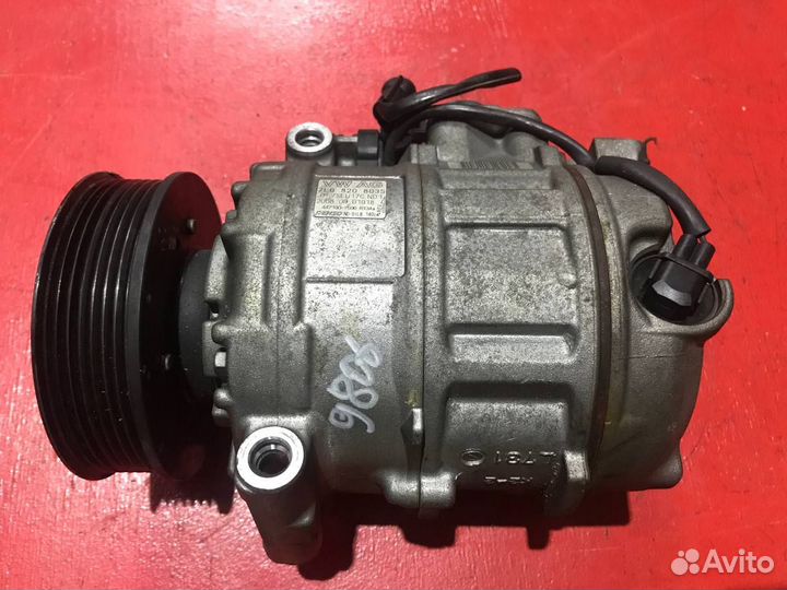 Компрессор кондиционера Porsche Cayenne 957 M55.01